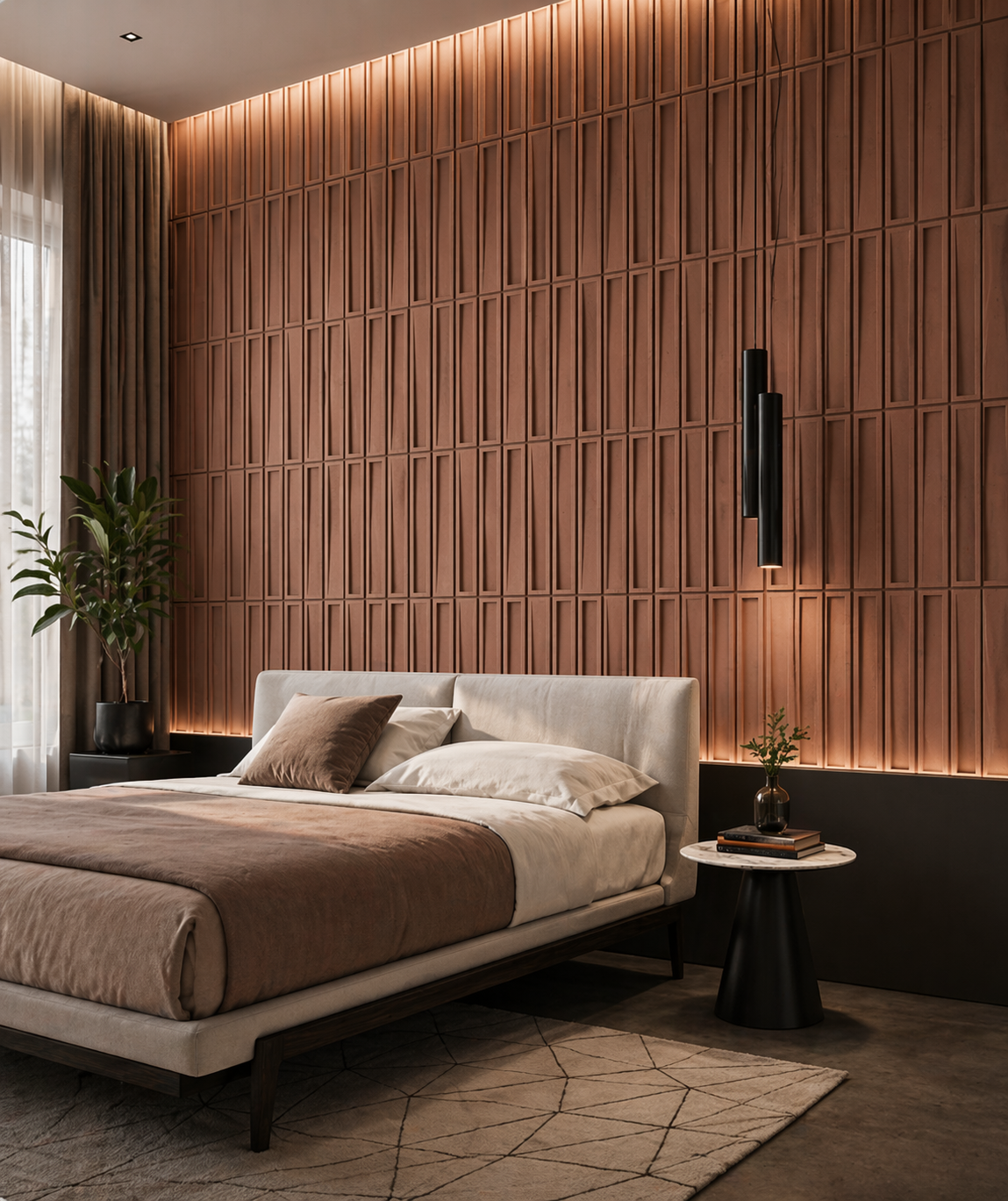 Soft loft – jak urządzić wnętrze z betonem i drewnem