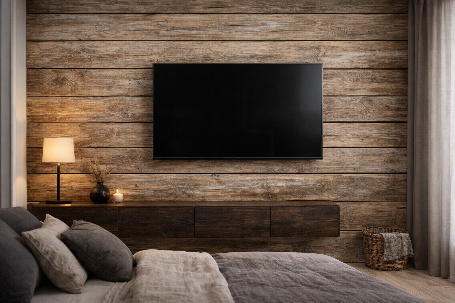 Rustykalna deska na ścianę Vintage Barn 6 - elevante - Wall Decor