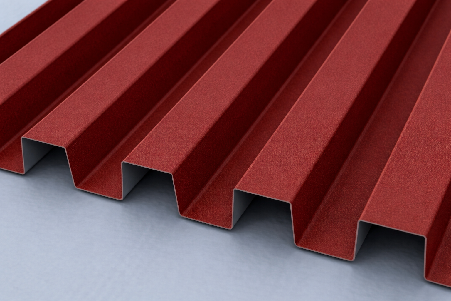 Lamel metalowy Czerwień ceglana D3005 - elevante - Wall Decor