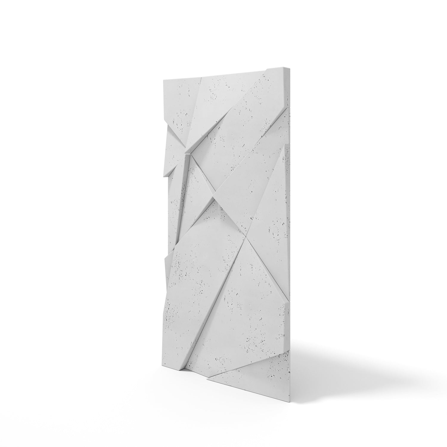 VT - PB05 Geometric Cliff (S50 FOG) – Panel z Betonu Architektonicznego 3D Fog do Ściany RTV