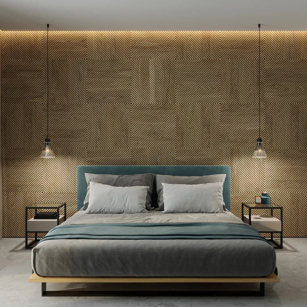 PANEL FREZOWANY - BREKKA - LAMELE3D - elevante - Wall Decor