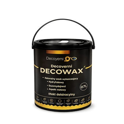 DECOWAX 0,7L – Wosk ochronno-dekoracyjny do systemów Decoverni