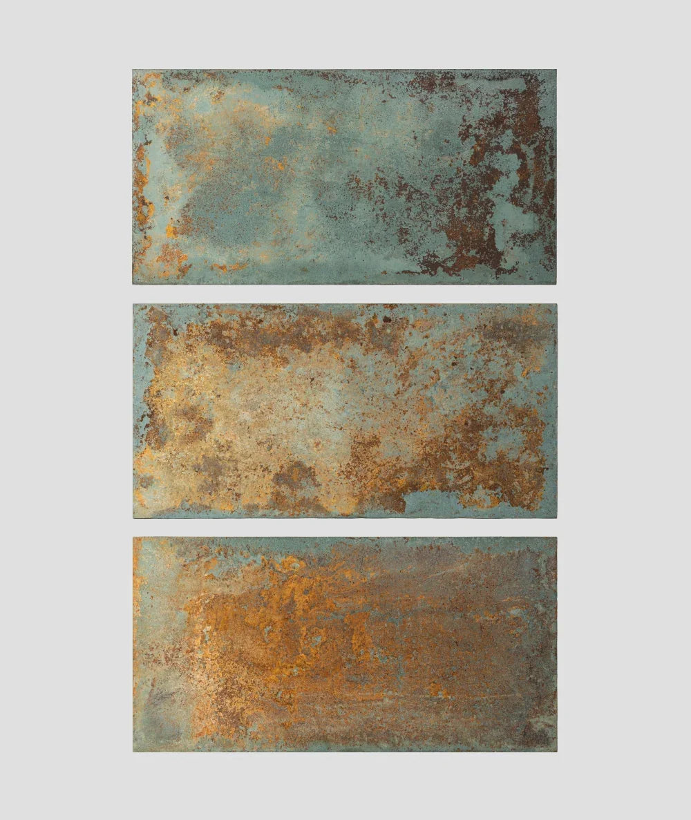 DS - (corten patyna jasna) - płyta beton architektoniczny ultralekka - elevante - Wall Decor