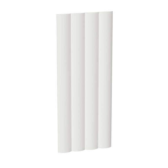 Panel Dekoracyjny 3D Rubio II – Panele Ścienne Gipsowe Ryflowane | Nowoczesna Ściana Premium Fostilo