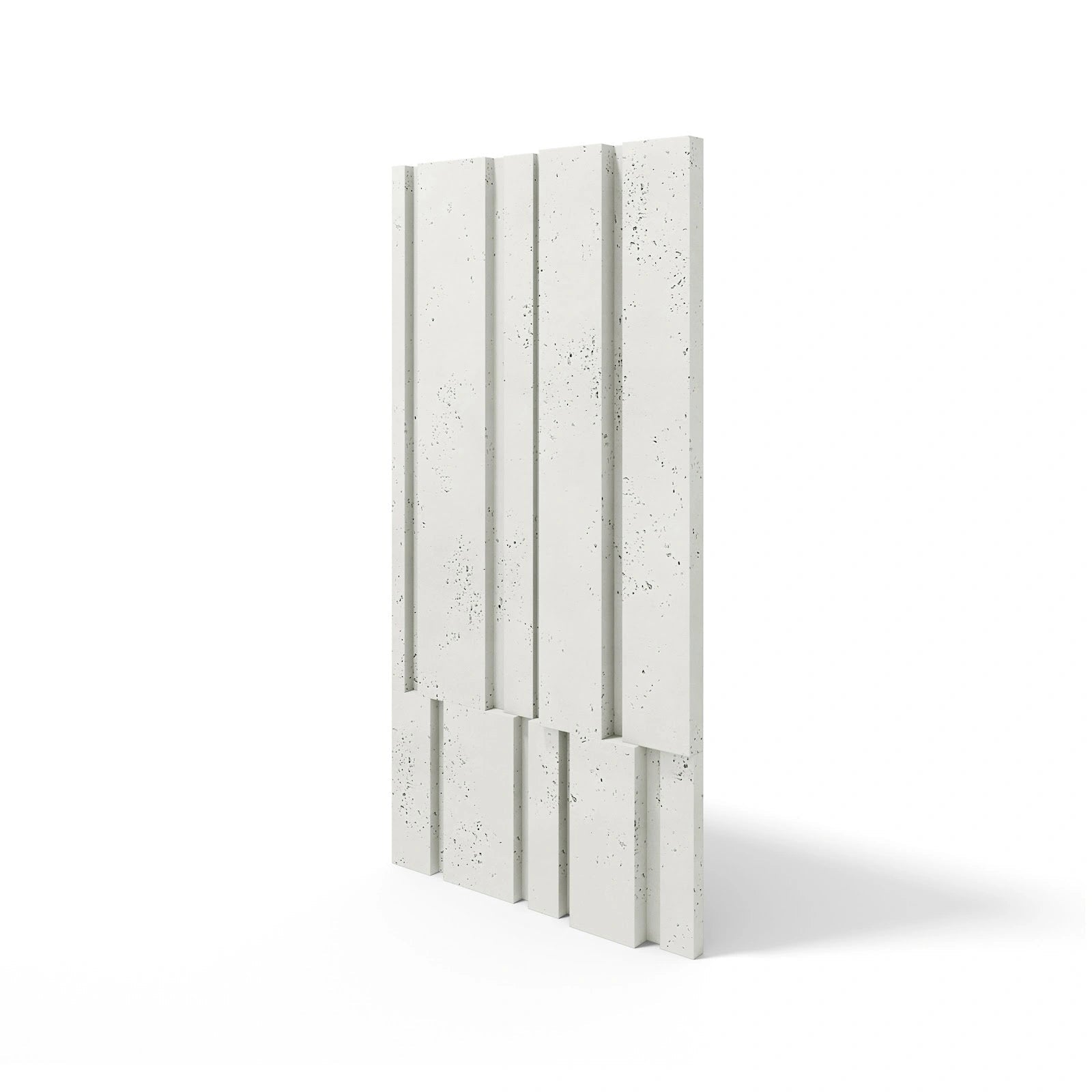 VT - PB13 B0 COTTON Pionowy Panel Betonowy 3D w Odcieniu Cotton VT