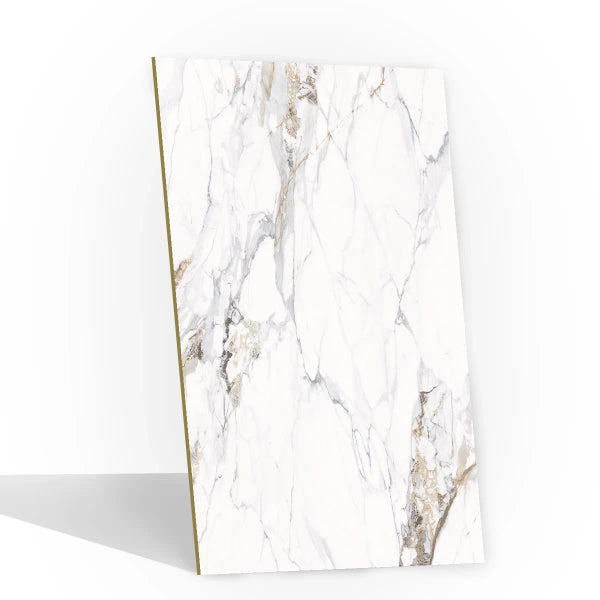 Panel ścienny z wzorem HD – Calacatta Paonazzo 9045 (Połysk) - elevante - Wall Decor