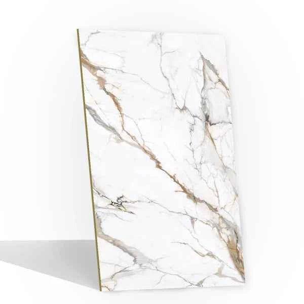 Panel ścienny z wzorem HD – Eternal Gold Prestige 9015