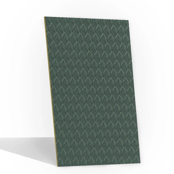 Panel WPC 3D Emerald Geometry 312 Butelkowa Zieleń - Elegancka Dekoracja Ścian GD
