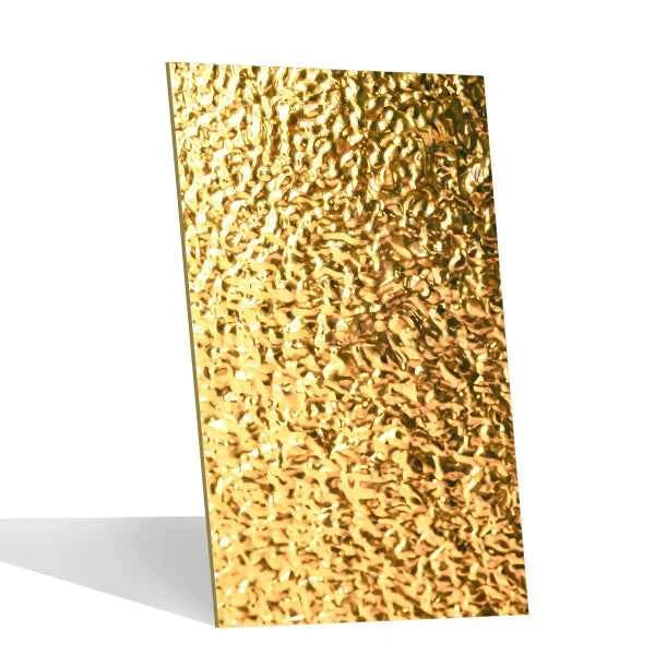 Panel ścienny WPC z wzorem HD – Royal Gold Texture 903
