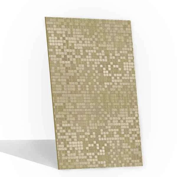 Panel ścienny WPC z wzorem HD – Golden Pixel 953