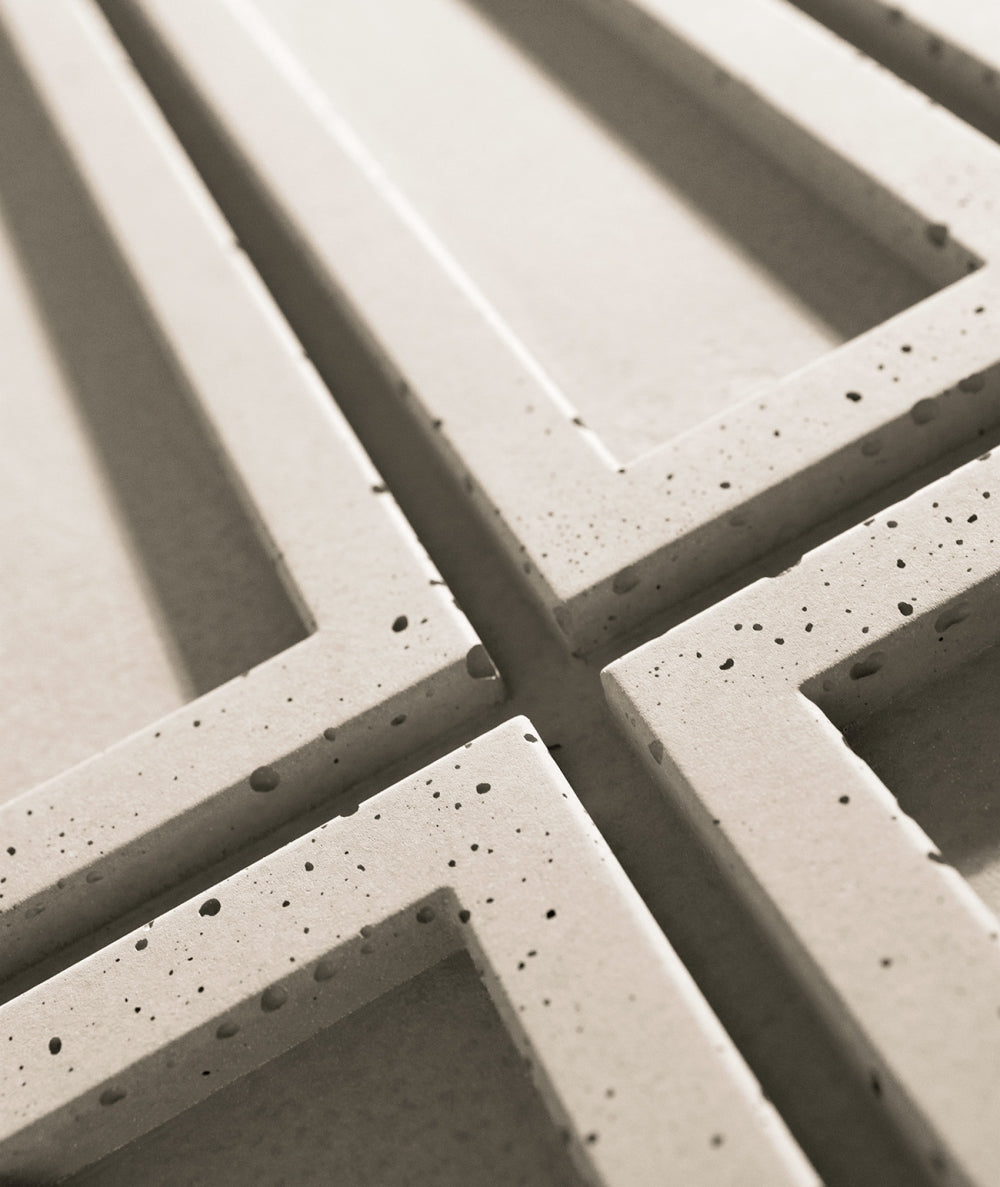 VT - PB51 (KS IVORY) – Jasny Panel Betonowy 3D Ivory do Minimalistycznych Aranżacji