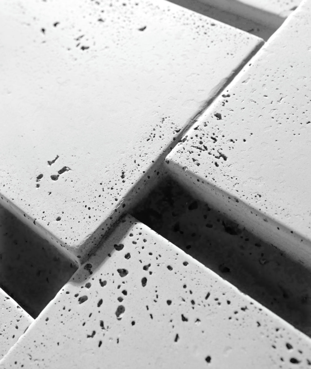 VT - PB13 (B0 Zgaszona biel) KOD - panel dekor 3D beton architektoniczny - elevante - Wall Decor