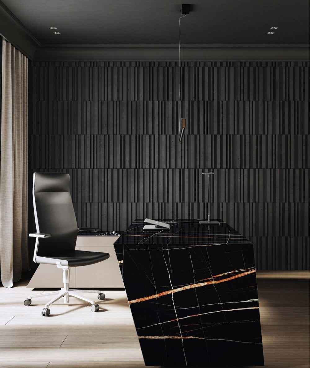 VT - PB42 (B8 ANTHRACITE) – Grafitowy Panel 3D PB42 Anthracite do Wnętrz Premium