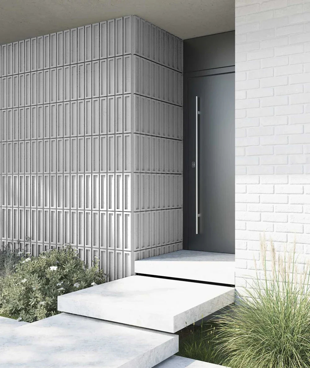 VT - PB51 CEGIEŁKA (S50 Mglista szarość) - Panel dekor 3D beton architektoniczny - elevante - Wall Decor