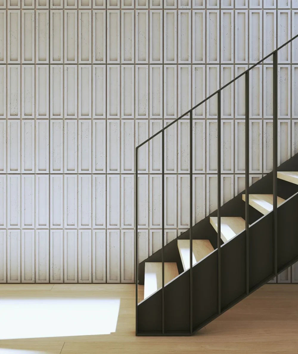 VT - PB51 CEGIEŁKA (S50 Mglista szarość) - Panel dekor 3D beton architektoniczny - elevante - Wall Decor