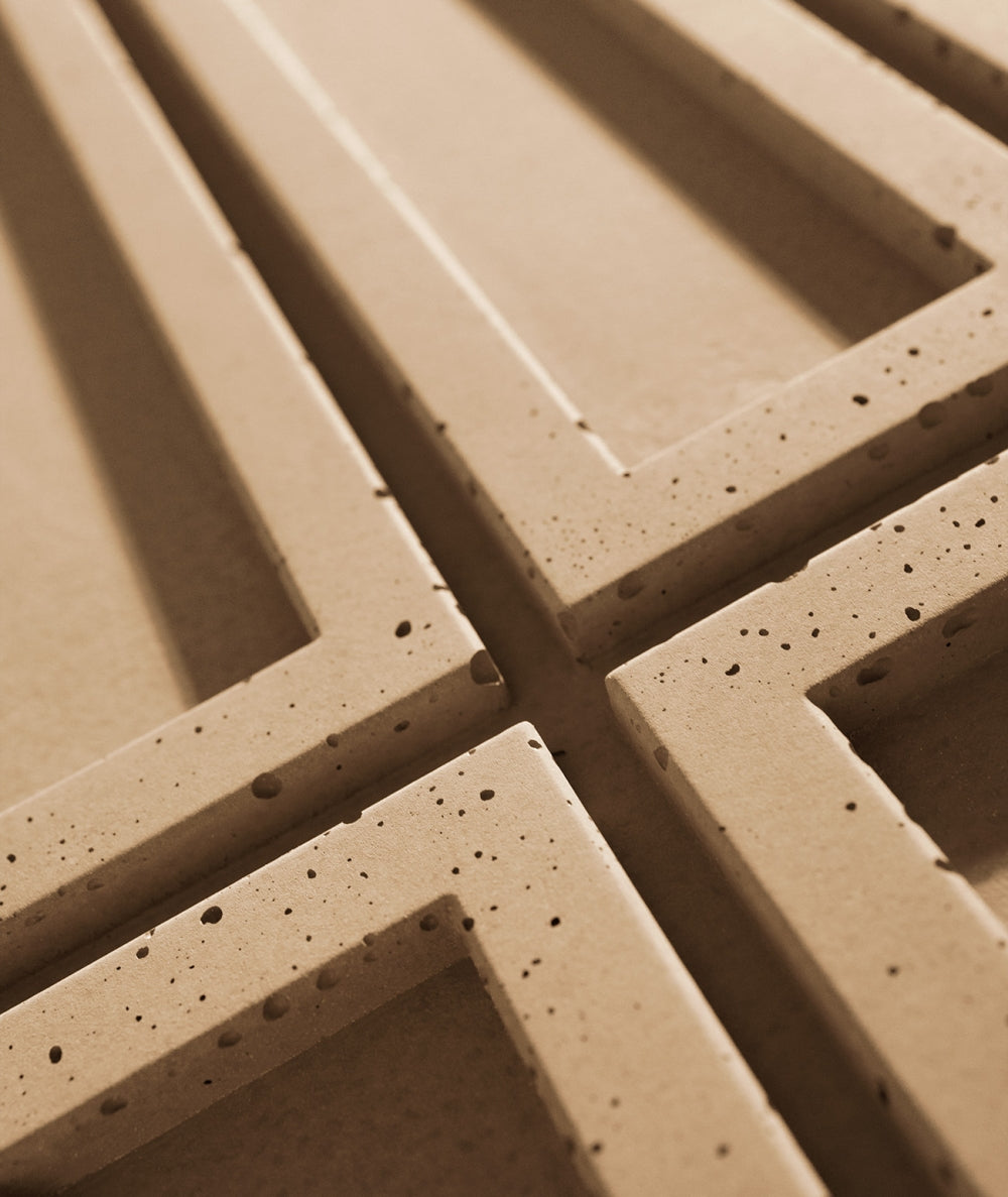 VT - PB51 (CL03 Pustynny piasek) CEGIEŁKA - Panel dekor 3D beton architektoniczny - elevante - Wall Decor