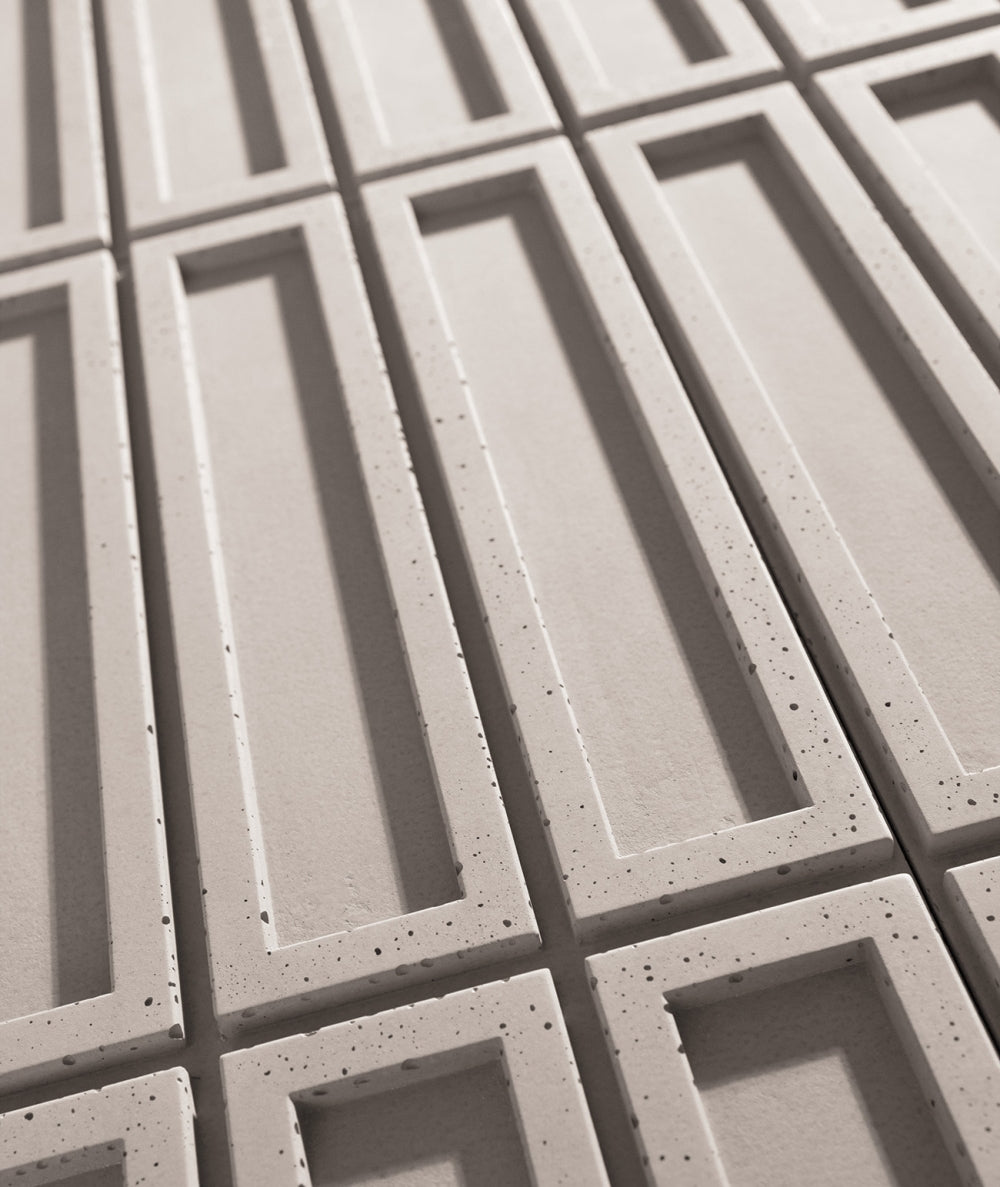 VT - PB51 (CL04 Kaszmirowy beż) CEGIEŁKA - Panel dekor 3D beton architektoniczny - elevante - Wall Decor