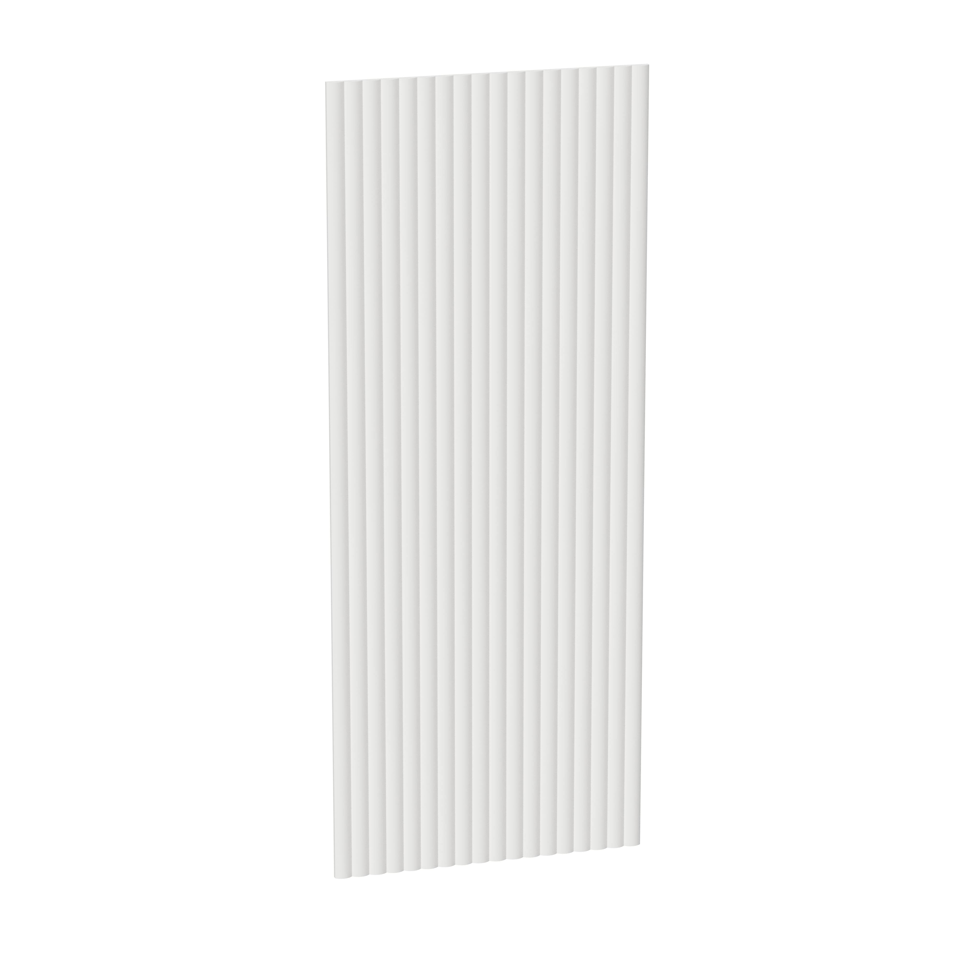 Panel Dekoracyjny 3D Rubio I – Pionowe Ryfle | Panel Gipsowy Ścienny Fostilo