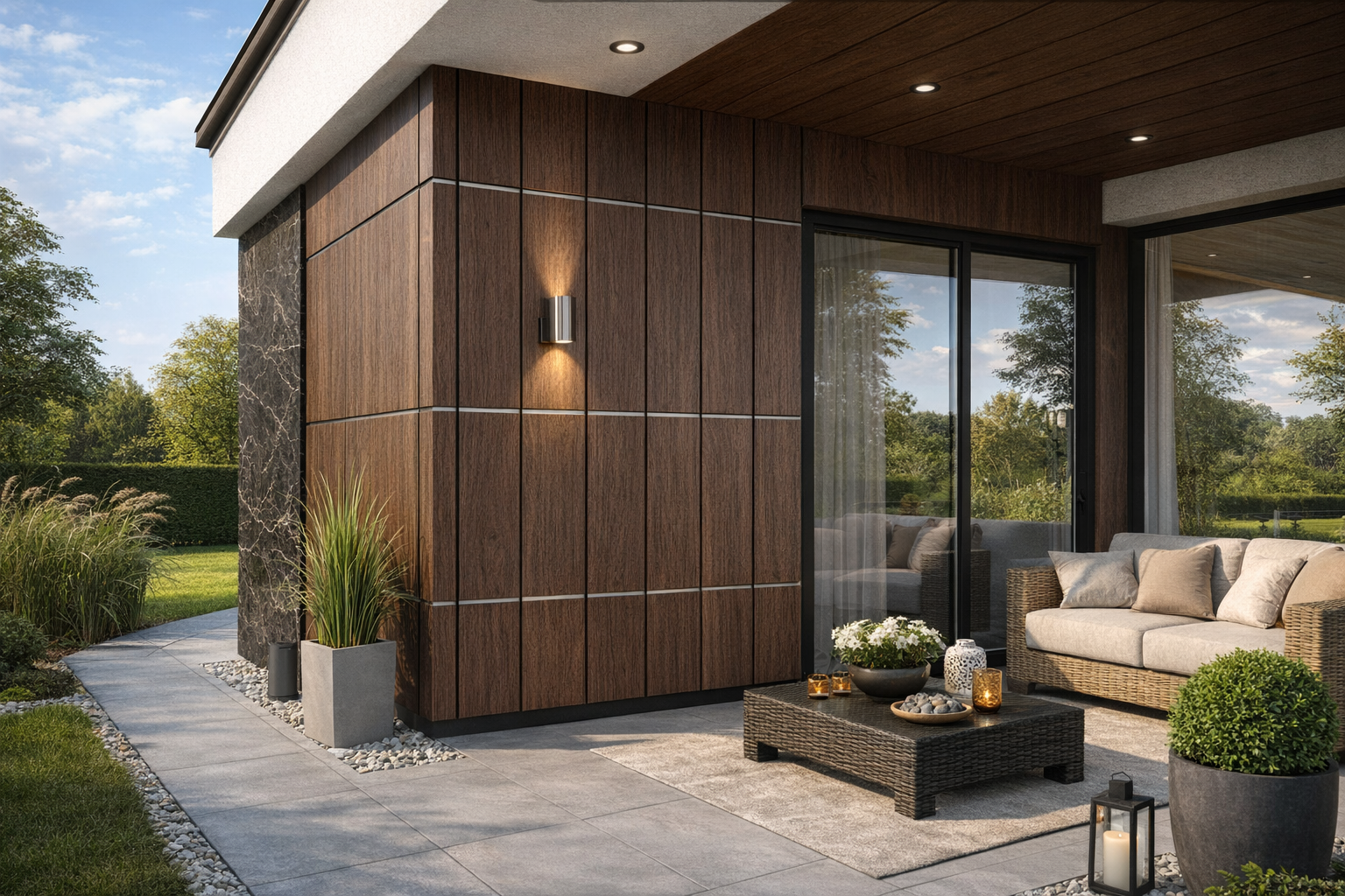 Jak długo wytrzymują panele WPC: Żywotność zewnętrznych paneli ściennych