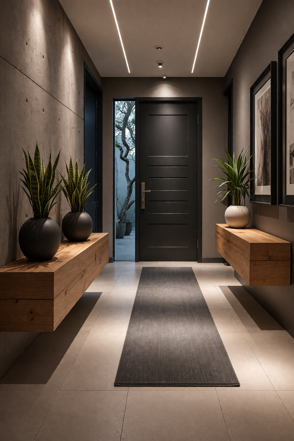 Ściana w przedpokoju — pomysły na wykończenie 2026