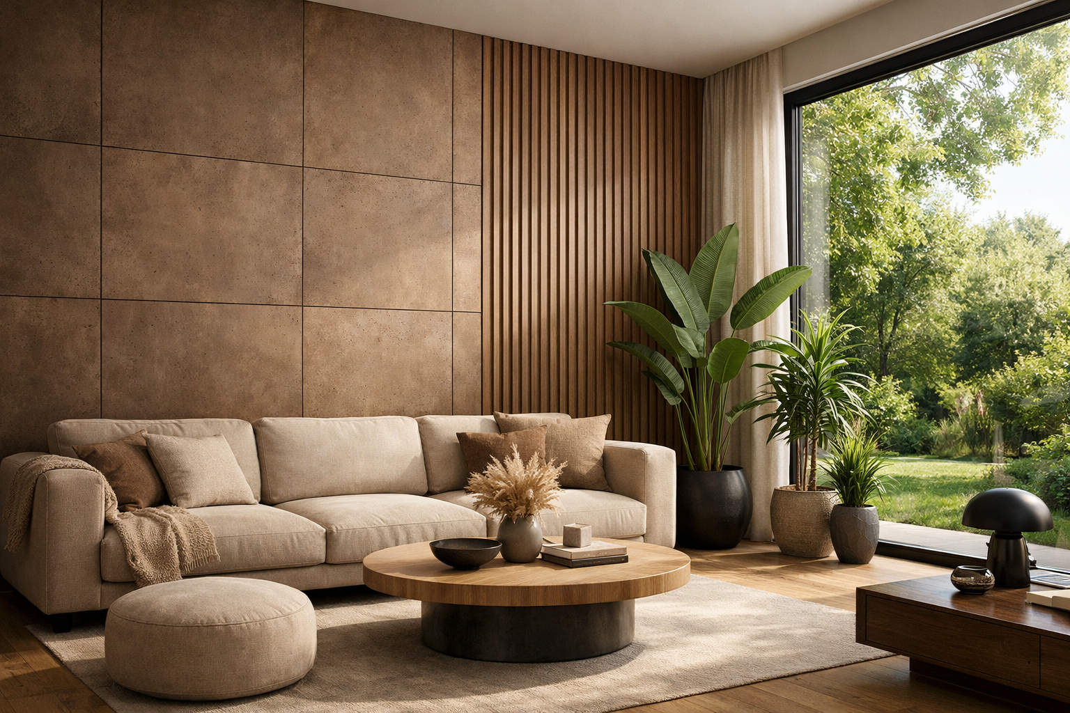 Beton architektoniczny w salonie — który model, kolor i gdzie zastosować? (2026)