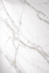 Panel ścienny WPC z wzorem HD - Calacatta Light - 5023 - elevante - Wall Decor