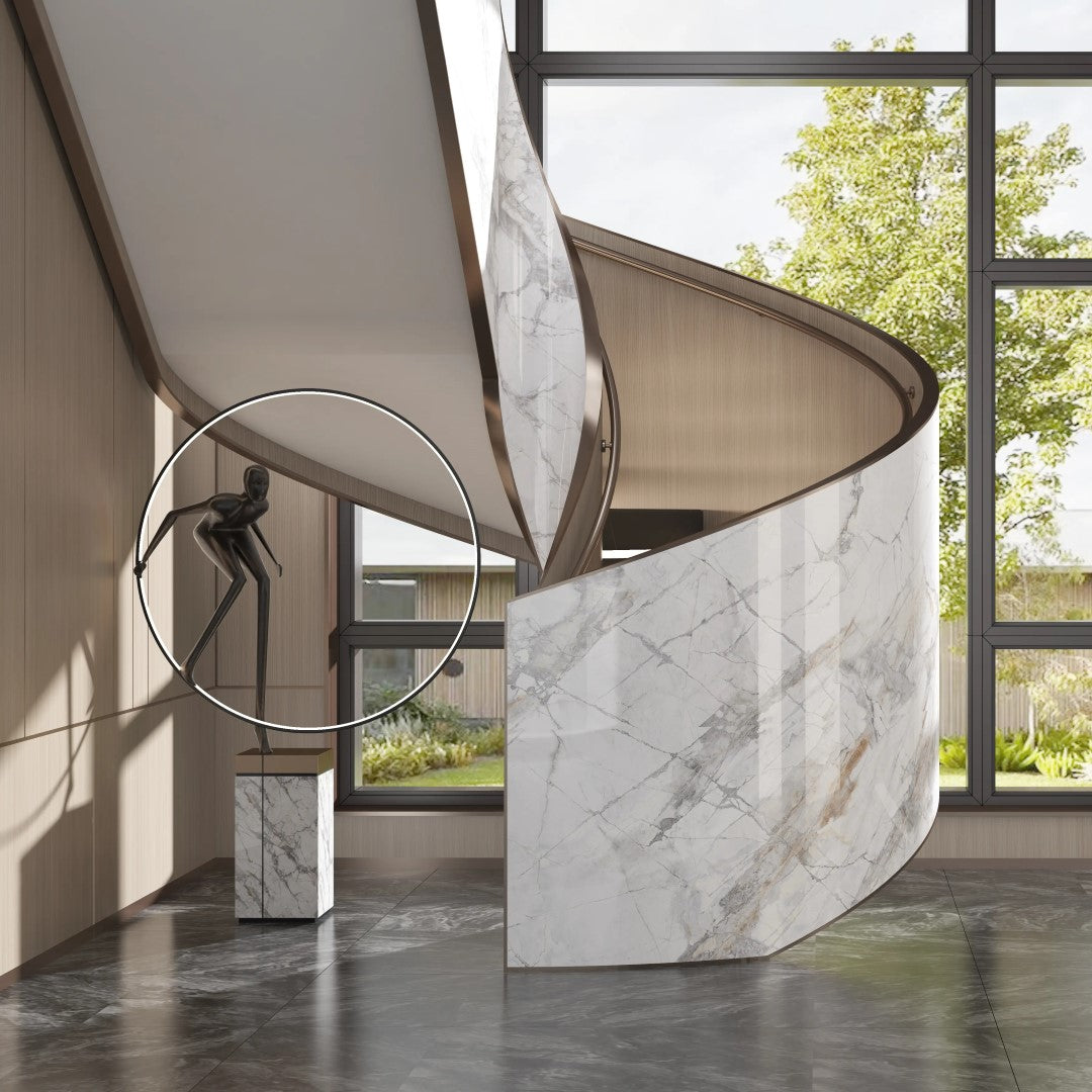 Płyta ścienna z wzorem HD Cremona Gold - elevante - Wall Decor