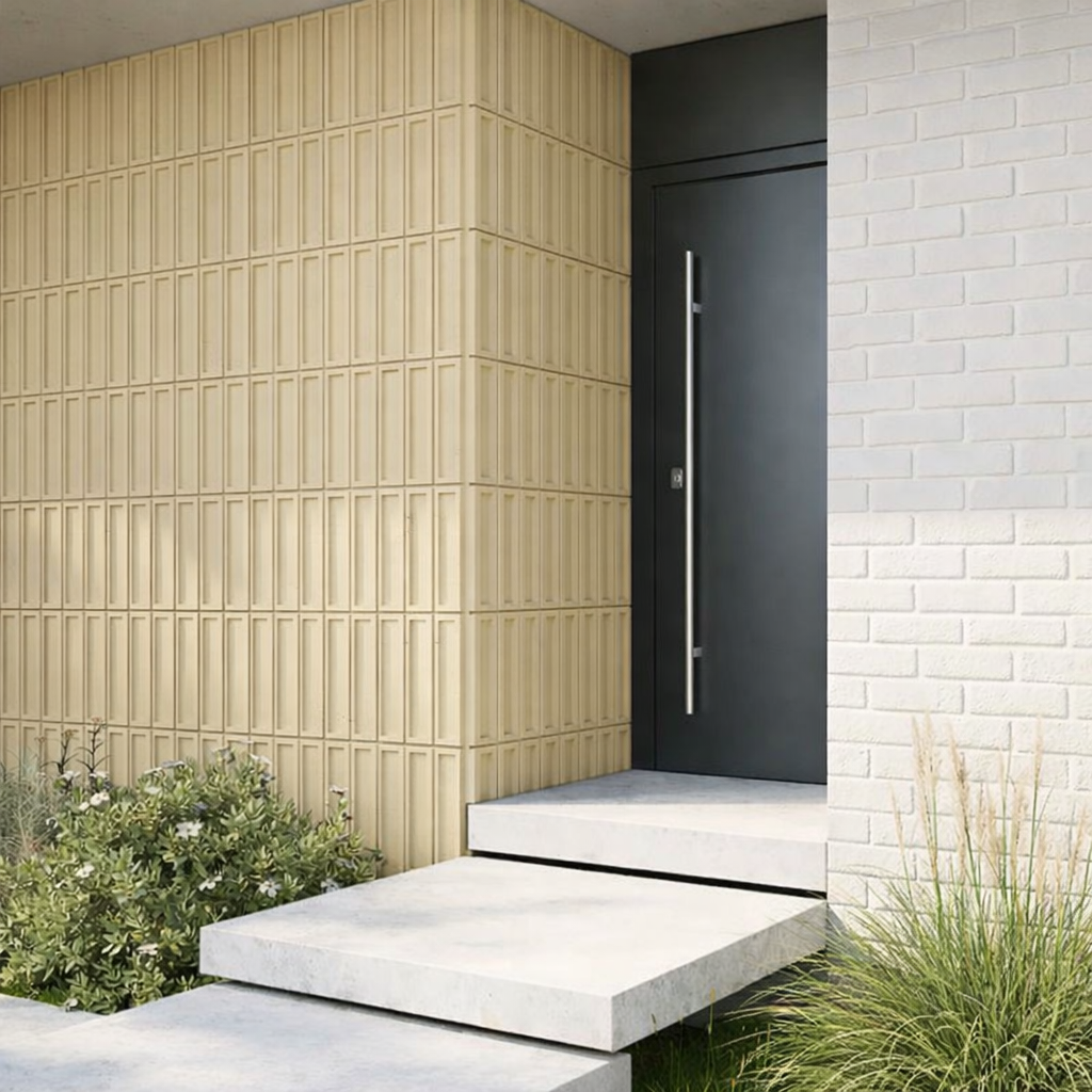 VT - PB51 (CL3 Pudrowy Sad) CEGIEŁKA - Panel dekor 3D beton architektoniczny - elevante - Wall Decor