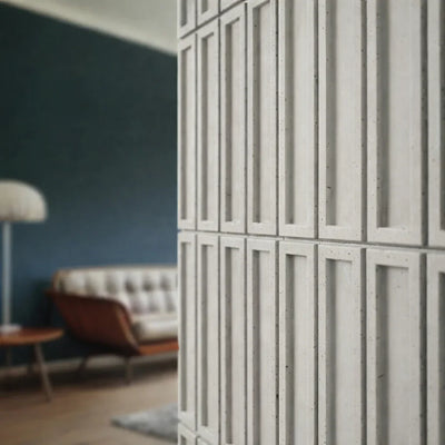 VT - PB51 CEGIEŁKA (S50 Mglista szarość) - Panel dekor 3D beton architektoniczny - elevante - Wall Decor