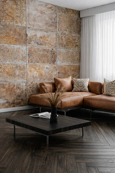 DS - (biały corten) - płyta beton architektoniczny ultralekka - elevante - Wall Decor