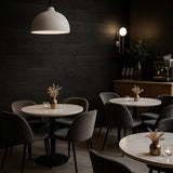 Rustykalna Dębowa Deska na Ścianę – BLACK OAK | Głęboka Czerń elevante - Wall Decor