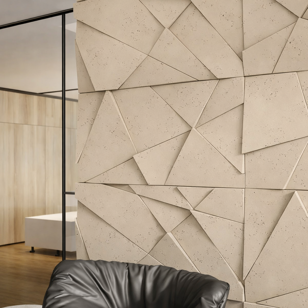 VT –PB05 Geometric Cliff HORTUS CL03 – Panel z Betonu Architektonicznego 3D Hortus