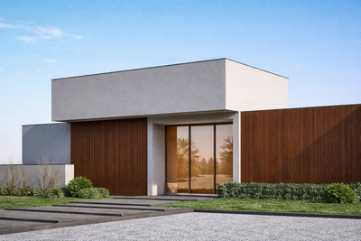 Lamel metalowy Złoty dąb mat - elevante - Wall Decor