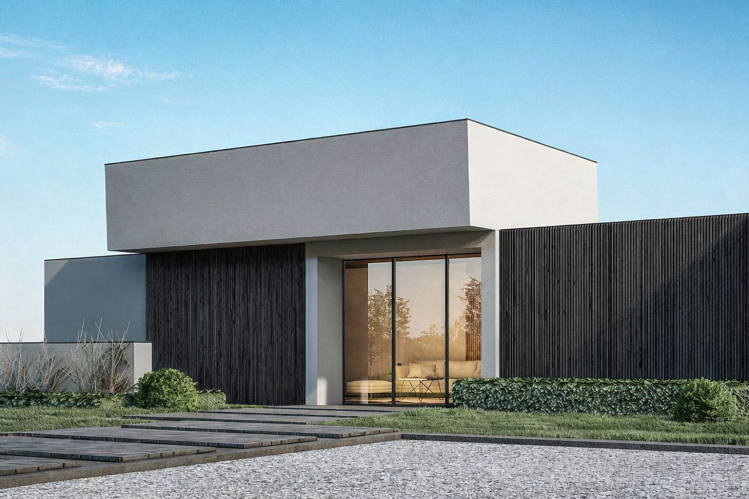 Lamel metalowy Dąb grafitowy "multigross" - elevante - Wall Decor