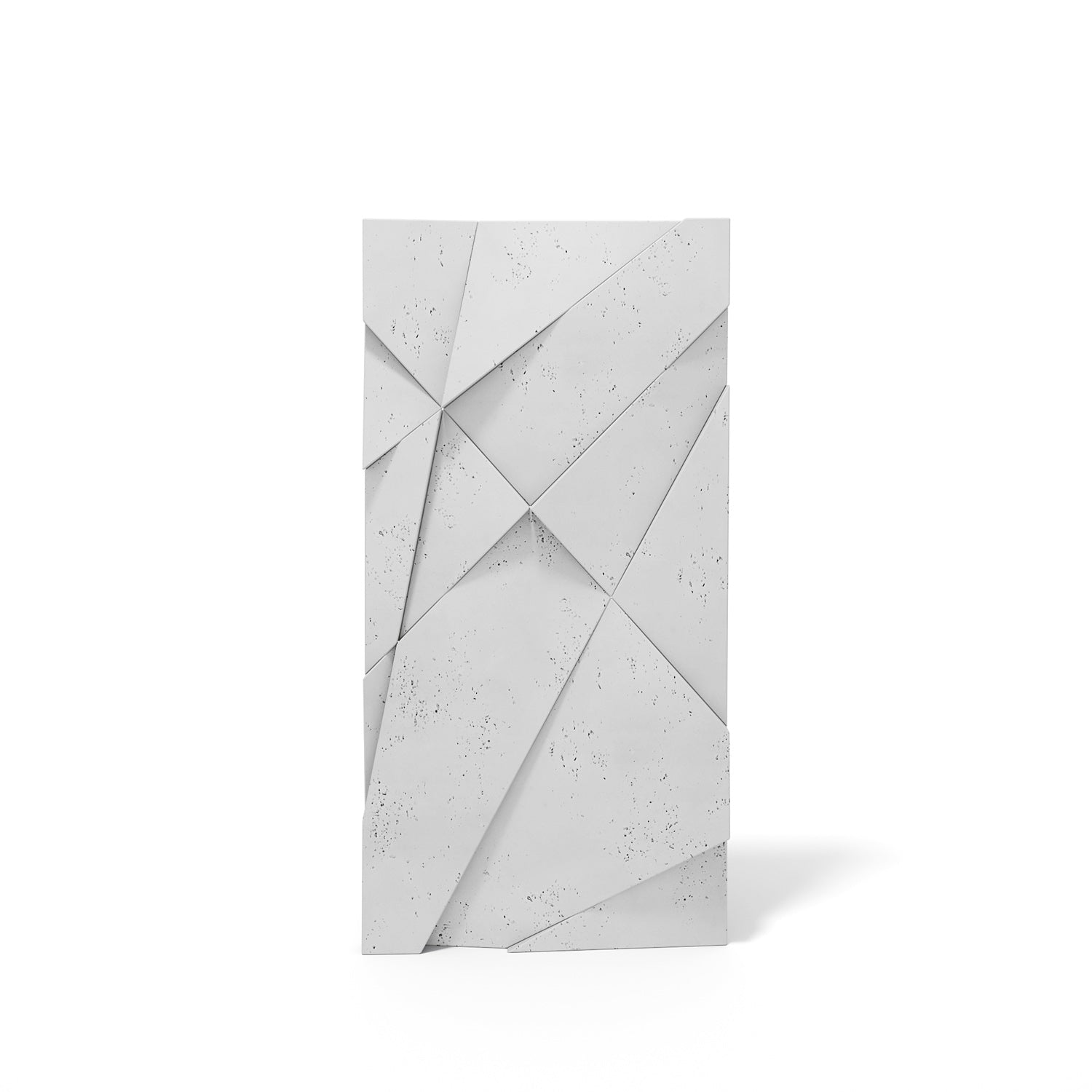 VT - PB05 Geometric Cliff (S50 FOG) – Panel z Betonu Architektonicznego 3D Fog do Ściany RTV