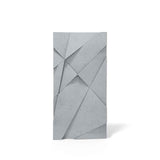 VT – PB05 Geometric Cliff (ASH GRAY S96) – Panel z Betonu Architektonicznego 3D do Przestrzeni Loft