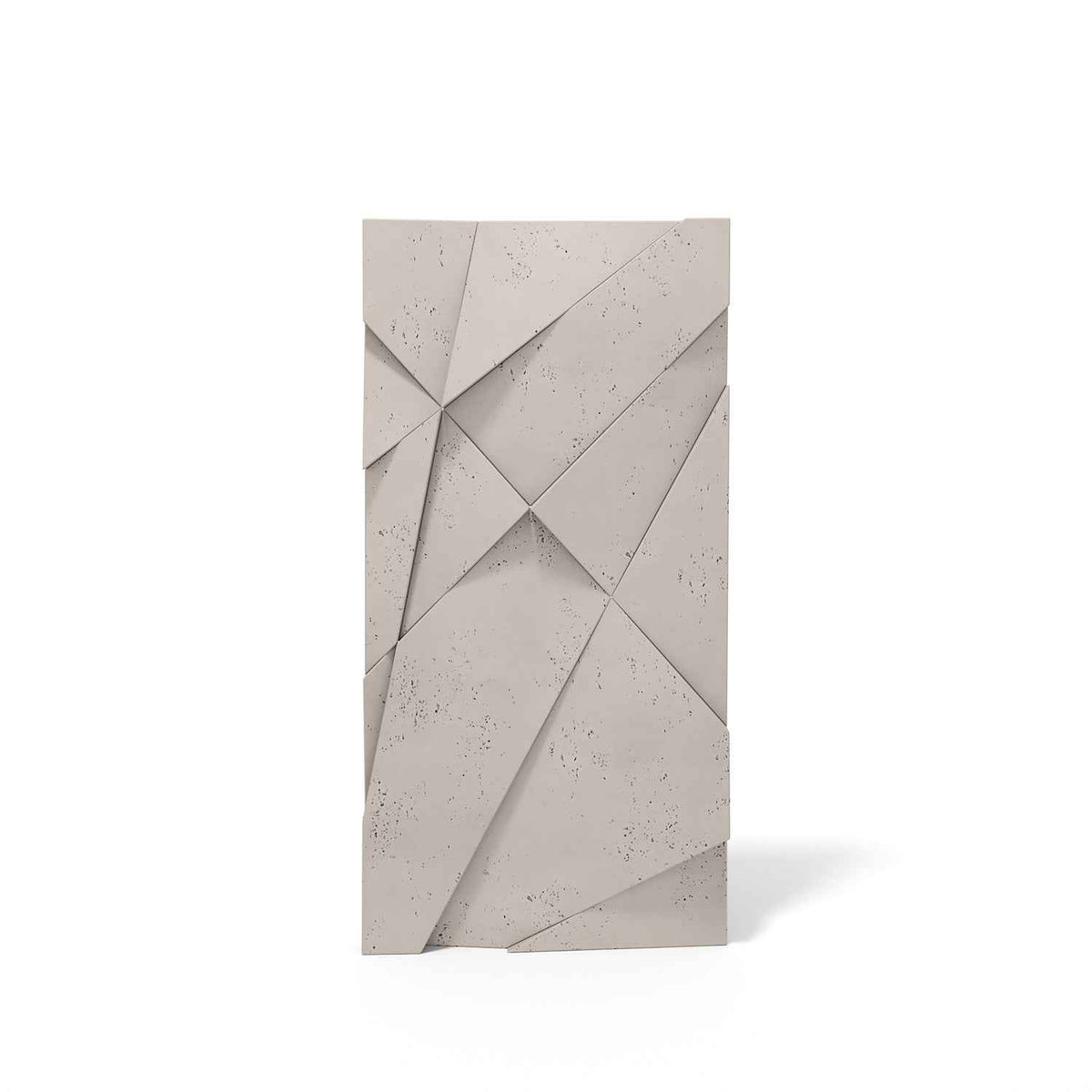 VT – PB05 Geometric Cliff PANEL 3D Cashmere z Betonu Architektonicznego do Nowoczesnych Wnętrz
