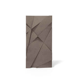 VT – PB05 Geometric Cliff – Panel z Betonu Architektonicznego 3D Mocha do Stylowej Ściany Wnętrzarskiej