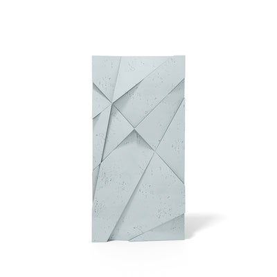 VT – PB05 Geometric Cliff AZURE CL06 – Panel z Betonu Architektonicznego 3D Azure do Nowoczesnych Wnętrz Premium