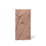 VT – PB05 Geometric Cliff Blush - 3D Panel z Betonu Architektonicznego do Eleganckich Wnętrz