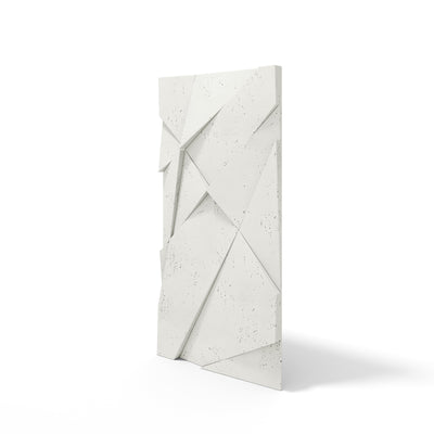 VT - PB05 Geometric Cliff (B0 COTTON) Panel Betonowy 3D z Reliefem Architektonicznym