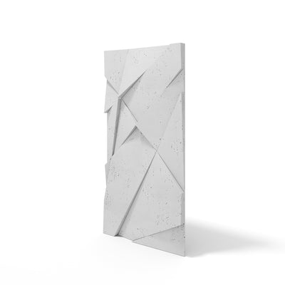 VT - PB05 Geometric Cliff (S50 FOG) – Panel z Betonu Architektonicznego 3D Fog do Ściany RTV