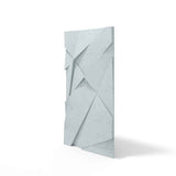 VT – PB05 Geometric Cliff AZURE CL06 – Panel z Betonu Architektonicznego 3D Azure do Nowoczesnych Wnętrz Premium