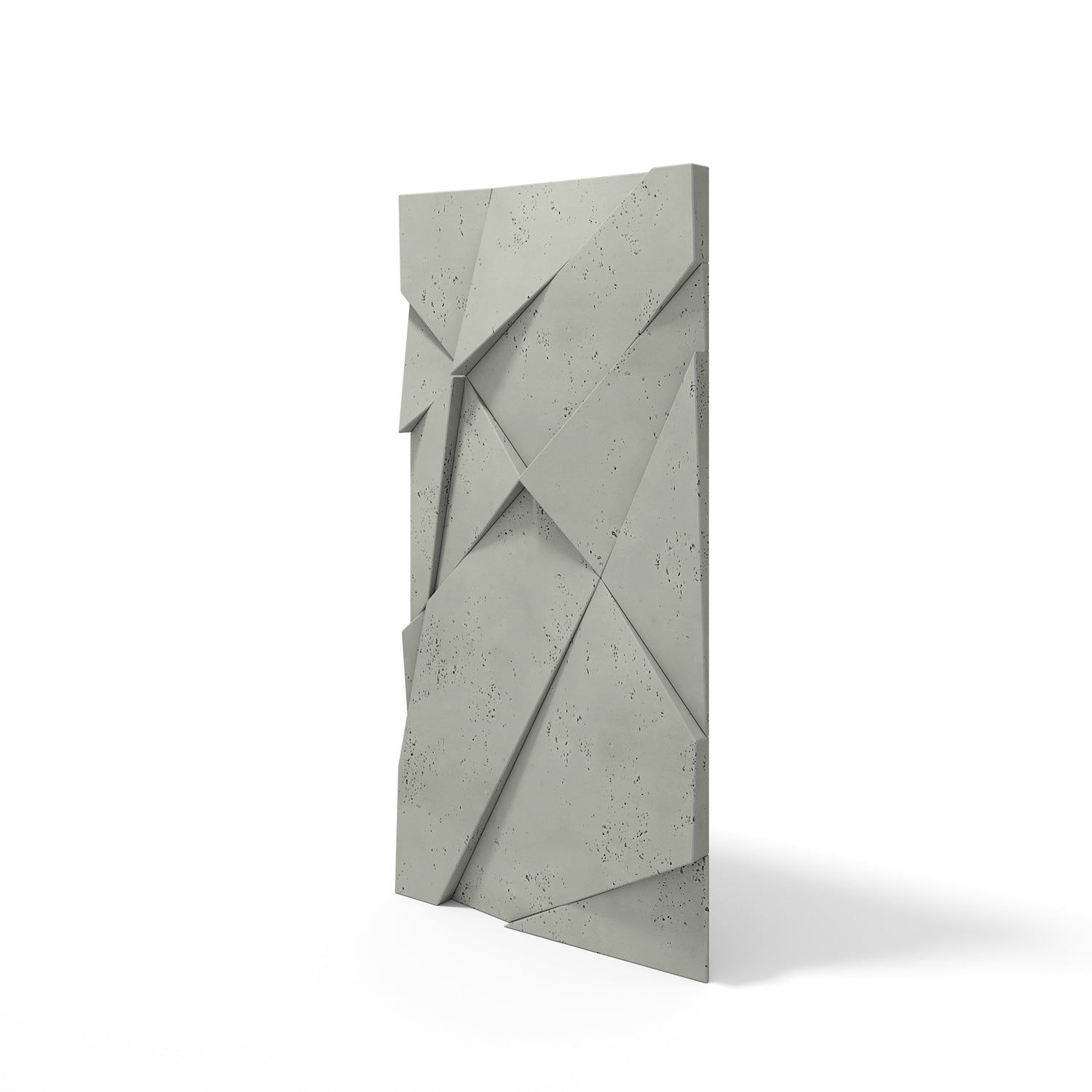 VT – PB05 Geometric Cliff BASIL CL09 – Panel z Betonu Architektonicznego 3D Basil do Wnętrz w Stylu Naturalnym i Premium