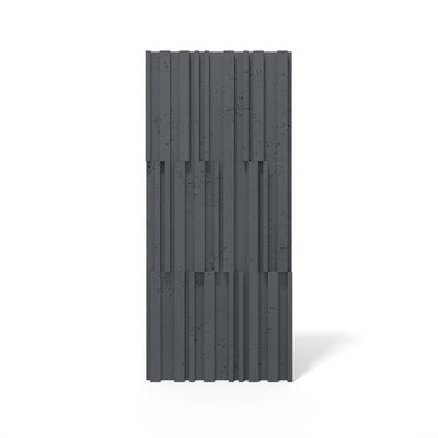 VT - PB42 (B15 BLACK) – Czarny Panel Betonowy PB42 Black do Designerskiej Przestrzeni