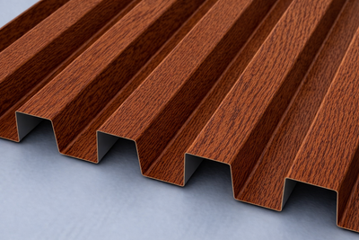 Lamel metalowy Złoty dąb - elevante - Wall Decor