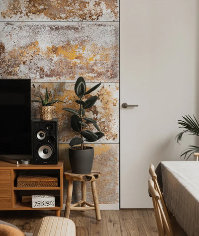 DS - (biały corten) - płyta beton architektoniczny ultralekka - elevante - Wall Decor