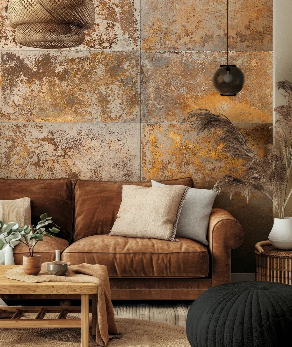 DS - (cappuccino corten) - płyta beton architektoniczny ultralekka - elevante - Wall Decor