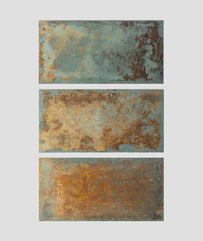 DS - (corten patyna jasna) - płyta beton architektoniczny ultralekka - elevante - Wall Decor