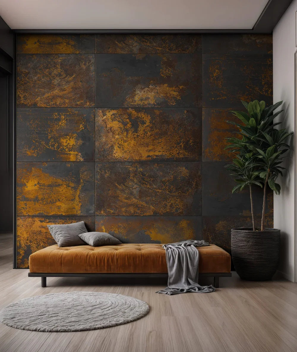 DS - (grafitowy corten) - płyta beton architektoniczny ultralekka - elevante - Wall Decor